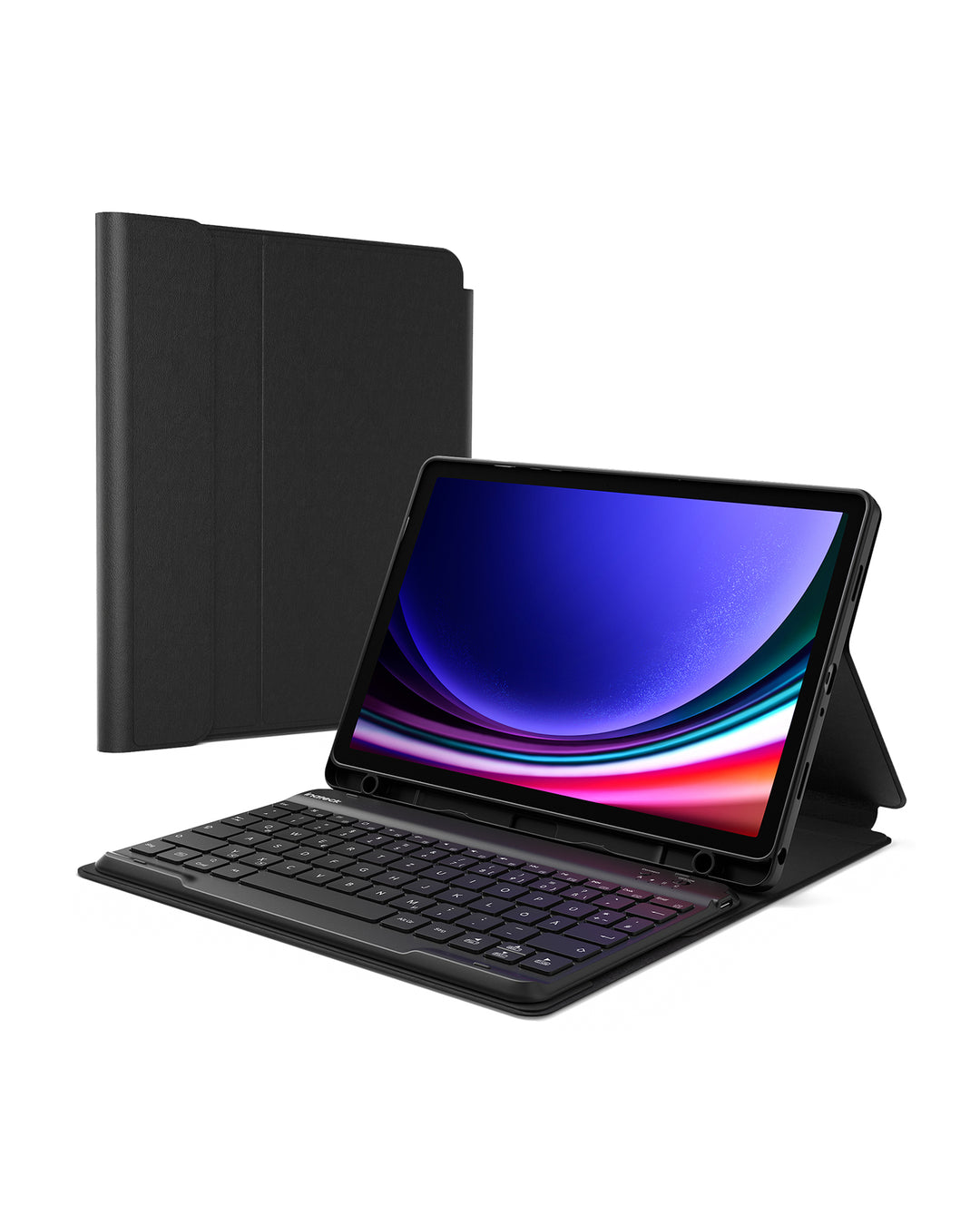 inateck DE Hülle mit Tastatur für Samsung Galaxy Tab А9+/A9 Plus 11" (2023), N0028