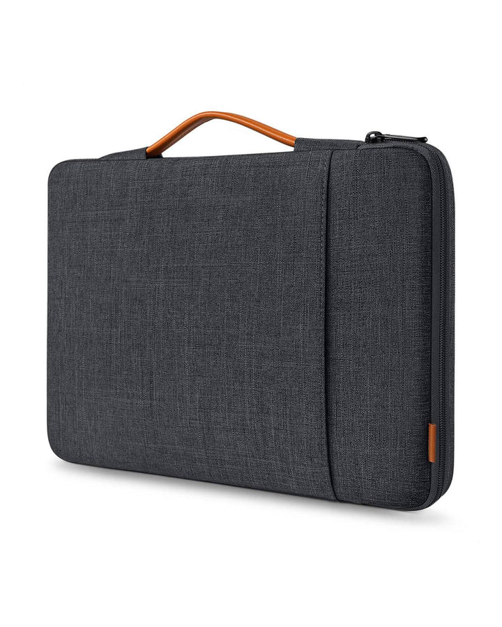 EdgeKeeper 360° Rundumschutz Laptoptasche für 13-16 Zoll Laptops, MacBook Pro, MacBook Air, LB02006/B1 Schwarzgrau 13 Zo
