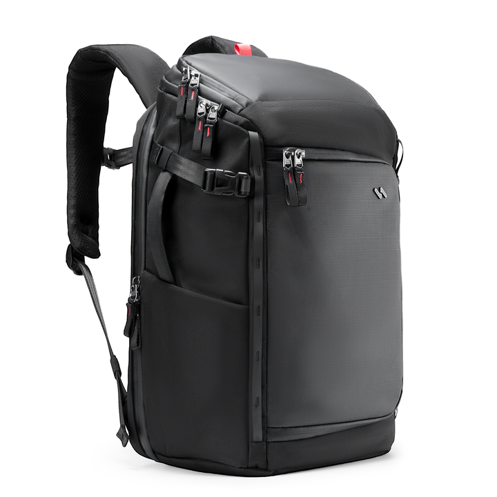 Handgepäck Rucksack 28-40L, TSA Freundlich Groß Reiserucksack Spritzwassergeschützt Travel Backpack für 17 Zoll Laptop, BPX31